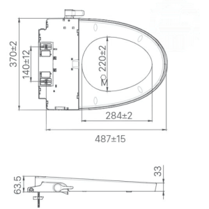 Ảnh công trình thực tế Bồn Cầu INAX AC-902/CW-S32VN 1 Khối Nắp Rửa Cơ