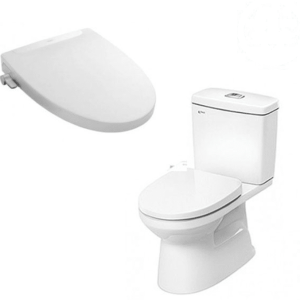 Ảnh công trình thực tế Bồn cầu INAX C-504A/CW-S32VN-1 2 khối nắp rửa cơ
