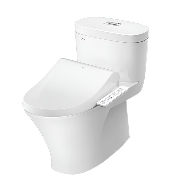 Bồn cầu INAX một khối nắp rửa điện tử AC-959A/CW-H18VN