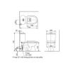 Bồn cầu INAX nắp rửa cơ C-306A+CW-S15VN - ảnh 2