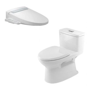 Ảnh công trình thực tế Bồn cầu một khối nắp rửa điện tử AC-969/CW-H20VN