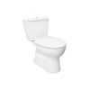 Bồn Cầu TOTO 2 Khối CS300DRT3#W Nắp Đóng Êm TC385VS