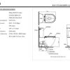 Bồn Cầu TOTO 2 Khối CS761DT5#XW Nắp Đóng Êm TC384CVK - ảnh 3