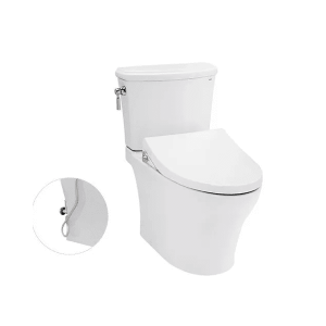 Ảnh công trình thực tế Bồn Cầu TOTO CS986GE4#XW 2 Khối Nắp Rửa Cơ TCW1211A
