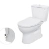 Bồn Cầu TOTO CS300DRE2#W 2 Khối Nắp Rửa Cơ TCW07S