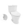 Bồn Cầu TOTO CS735DE2#XW 2 Khối Nắp Rửa Cơ TCW07S