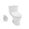 Bồn Cầu TOTO CS735DE4#XW 2 Khối Nắp Rửa Cơ TCW1211A