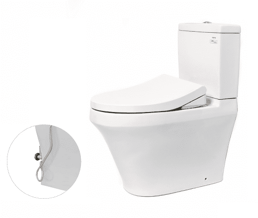 Bồn Cầu TOTO CS945DNE4#XW 2 Khối Nắp Rửa Cơ TCW1211A
