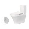 Bồn Cầu TOTO CS948DE2#XW 2 Khối Nắp Rửa Cơ TCW07S