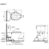 Bồn Cầu TOTO CS986GT2#XW 2 Khối Nắp Đóng Êm TC393VS - ảnh 4
