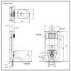 Bồn Cầu TOTO CW812RA#W/TCF24410AAA#NW1 Treo Tường - ảnh 2