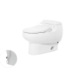 Bồn Cầu TOTO MS688E2#XW 1 Khối Nắp Rửa Cơ TCW07S