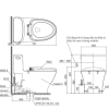 Bồn Cầu TOTO MS887RE4#XW1 Khối Nắp Rửa Cơ TCW1211A - ảnh 3