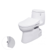 Bồn Cầu TOTO MS905E4#XW 1 Khối Nắp Rửa Cơ TCW1211A