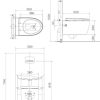 Bồn cầu treo tường INAX AC-952/CW-KB22AVN Nắp rửa điện tử - ảnh 2