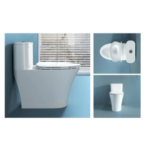 Ảnh công trình thực tế Bồn Cầu Viglacera V829 1 Khối Nắp Êm + Vòi Xịt VG826