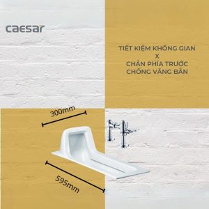 Ảnh công trình thực tế Bồn cầu xổm C1230