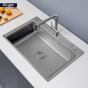 Ảnh công trình thực tế Chậu rửa bát Kluger KF8121S – S75
