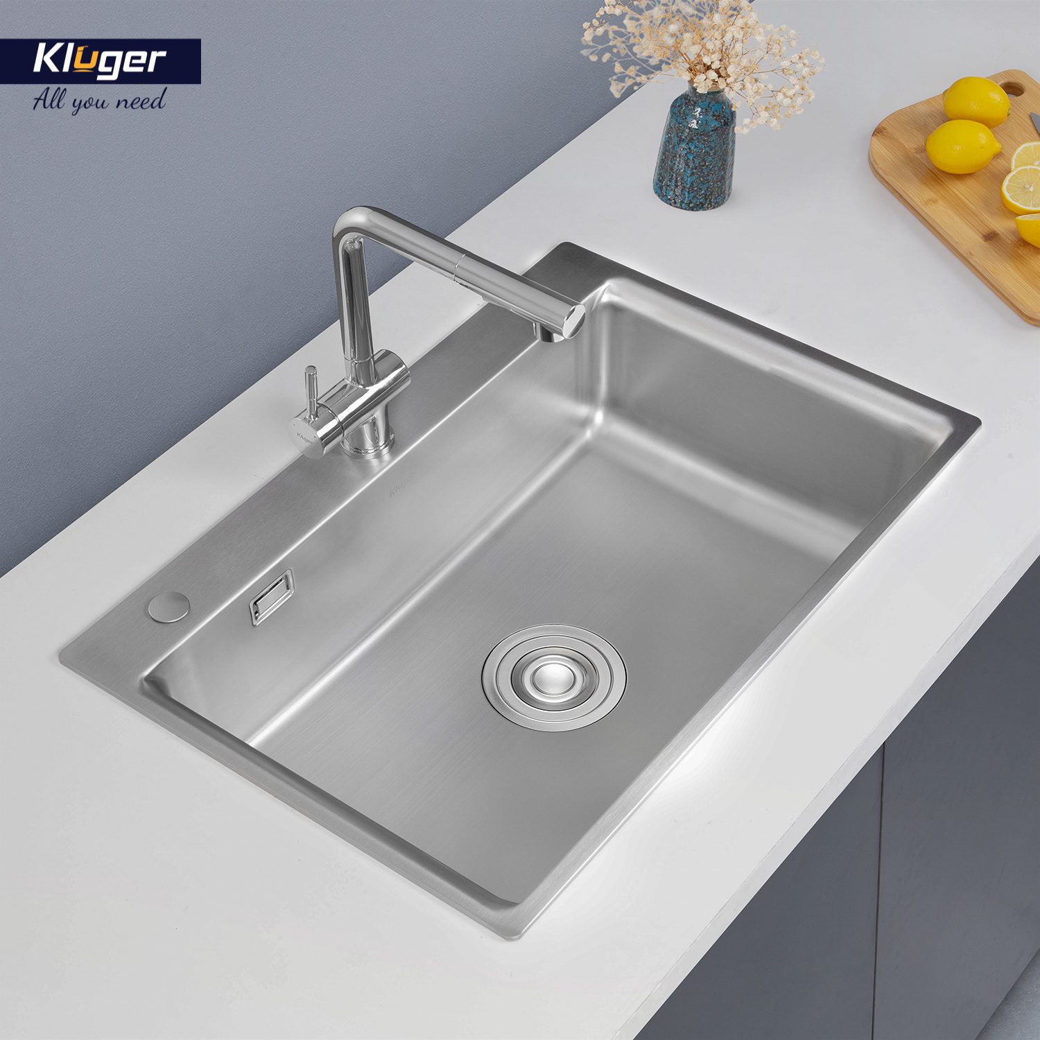 Ảnh công trình thực tế Chậu rửa bát Kluger KF8121S – S75