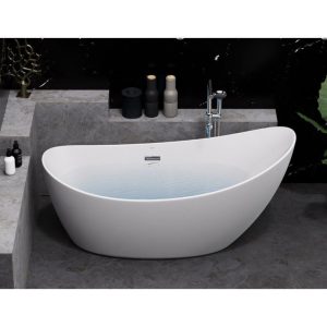 Ảnh công trình thực tế Bồn Tắm CAESAR KT1170 Đặt Sàn 1.7M