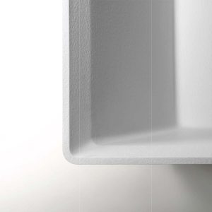 Ảnh công trình thực tế Bồn Tắm Đá MOWOEN MW001-Matt White 1700mm