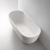 Bồn Tắm Đá MOWOEN MW002-Matt White 1700mm - ảnh 3