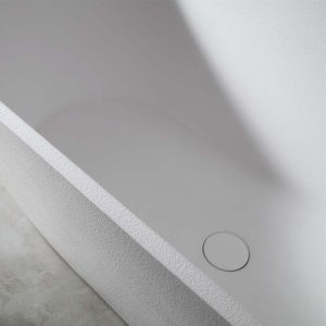 Ảnh công trình thực tế Bồn Tắm Đá MOWOEN MW002-Matt White 1700mm