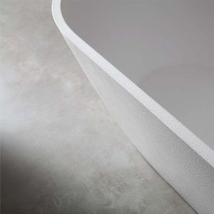 Ảnh công trình thực tế Bồn Tắm Đá MOWOEN MW002-Matt White 1700mm