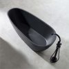 Bồn Tắm Đá MOWOEN MW003-Matt Black 1700mm - ảnh 2