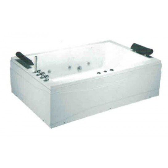 Bồn tắm đôi Massage CAESAR MT7180L/RC Đèn – Chân Yếm