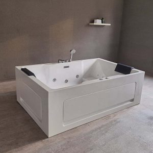 Ảnh công trình thực tế Bồn Tắm Đôi Massage MOWOEN MW6018-180.2MS Đặt Sàn