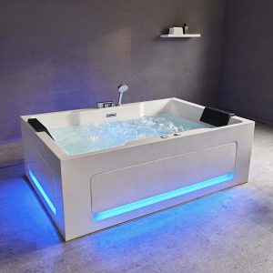 Ảnh công trình thực tế Bồn Tắm Đôi Massage MOWOEN MW6018-180.2MS Đặt Sàn