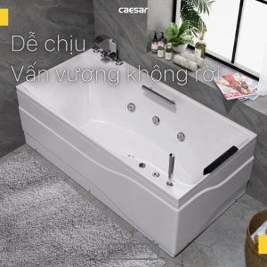 Ảnh công trình thực tế Bồn tắm massage Caesar chân yếm MT0870L(R)