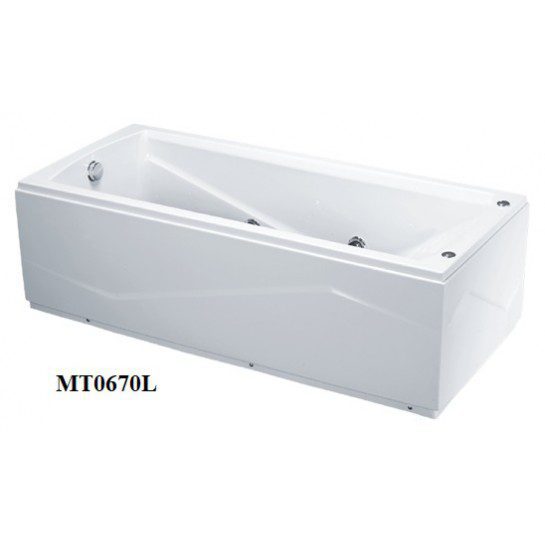 Bồn Tắm Massage CAESAR MT0670L/R Chân Yếm