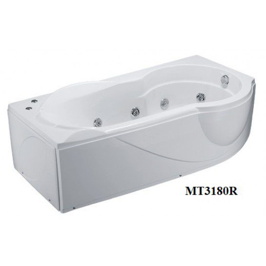 Bồn Tắm Massage CAESAR MT3180L(R) Chân Yếm