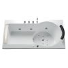 Bồn tắm massage Caesar xây không chân không yếm MT211L(R)A - ảnh 2