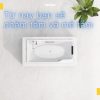 Bồn tắm xây không chân không yếm Caesar AT0870 - ảnh 6