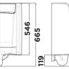 Bồn tiểu nam American Standard WP-6591B - ảnh 2