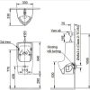 Bồn Tiểu Nam INAX AU-431VAC Treo Tường Men Chống Bám Bẩn - ảnh 2
