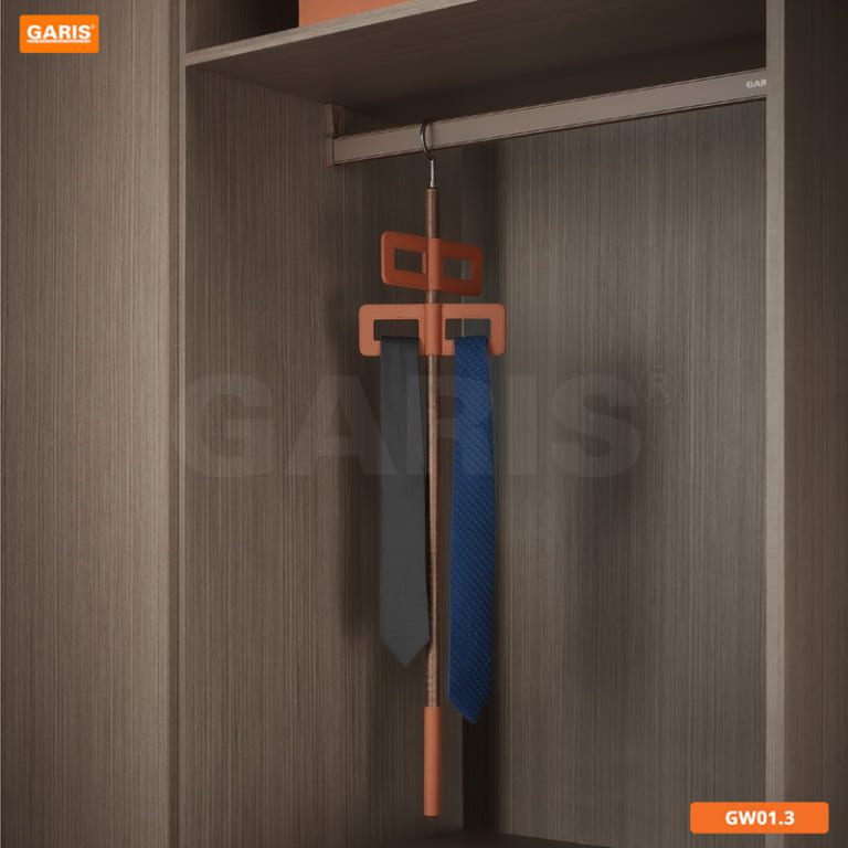 Cây Treo Cà Vạt Bọc Da GARIS GW01.3