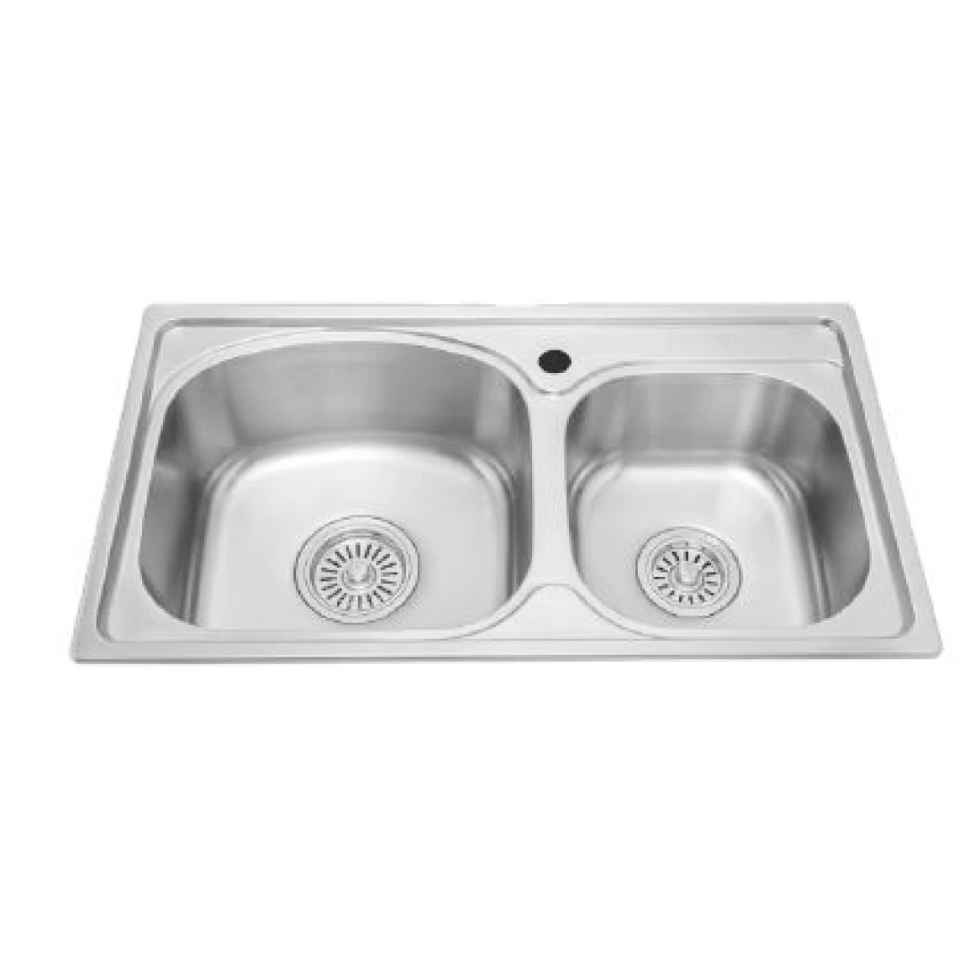Chậu rửa chén MALLOCA MS 1011P 2 hộc lắp dương