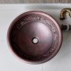 Chậu lavabo đặt bàn Kanly bằng đồng RSC304 - ảnh 2