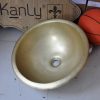Chậu lavabo đặt bàn Kanly bằng đồng RSC319 - ảnh 3