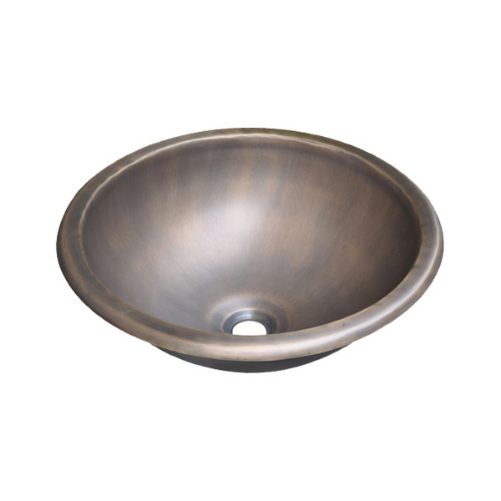 Chậu lavabo đặt bàn Kanly bằng đồng RSC319