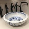 Chậu lavabo đặt bàn Kanly bằng sứ SU119 - ảnh 2