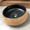 Chậu lavabo đặt bàn Kanly sứ hoa văn SU009 - ảnh 3
