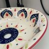 Chậu lavabo đặt bàn Kanly sứ mỹ thuật SU405 - ảnh 4