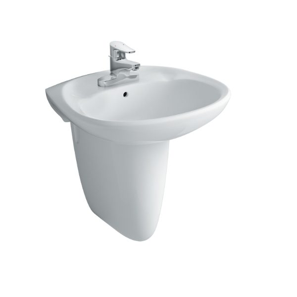 Chậu lavabo INAX L-284VEC treo tường