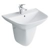 Chậu lavabo INAX L-297VFC treo tường