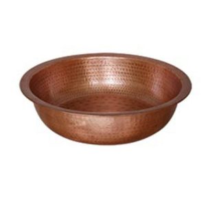 Ảnh công trình thực tế Chậu lavabo Kanly RSC315V đặt bàn bề mặt kiểu đồng cổ 400x160mm